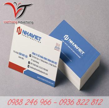 In card visit giá rẻ tại Hà nội