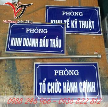 Biển tên phòng công ty