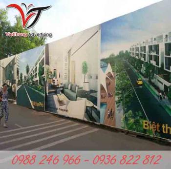 Biển hàng rào công trường