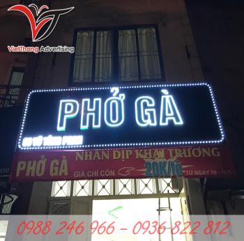 Biển alu chữ led