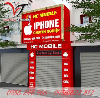 Biển quảng cáo cửa hàng điện thoại