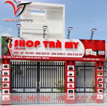 Biển shop túi xách