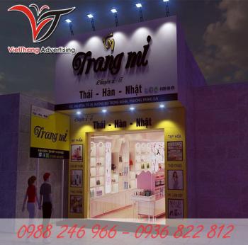 Biển quảng cáo mỹ phẩm