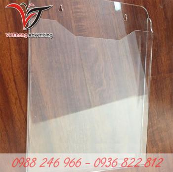 Hộp mica đựng giấy
