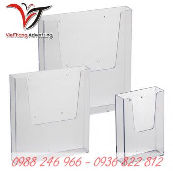 Hộp mica đựng giấy khổ A3, A4, A5