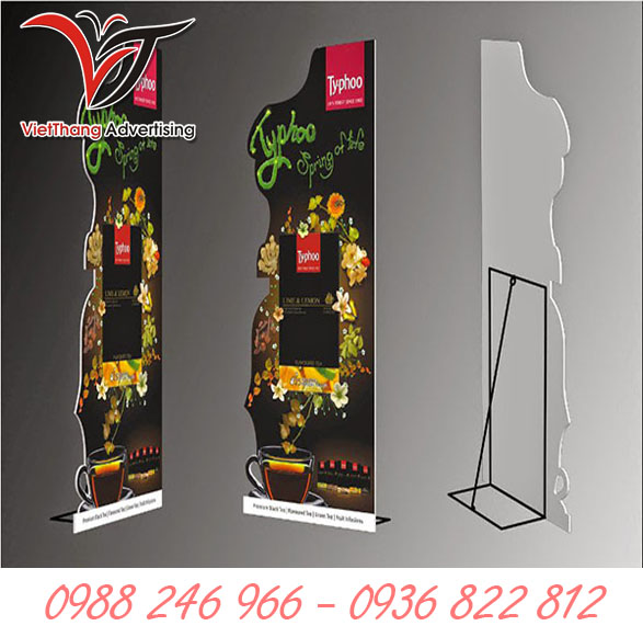 Standee khung sắt
